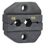 428.4/4AG - Zapasowe szczęki do zakuwania sześciokątnych końcówek przewodów, do szczypiec 428/4AG