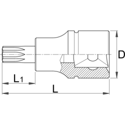 236/2TR - Nasadki 3/8