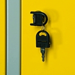 K950  - klucz z zamkiem do szafki