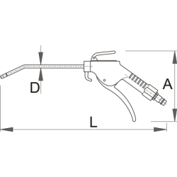 1508A - Pistolet do przedmuchiwania