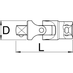 197.6/1 - Przegub 3/4