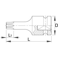 231/4ATX - Nasadki 1/2