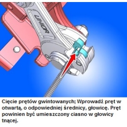 586/6 - Nożyce do cięcia prętów gwintowanych