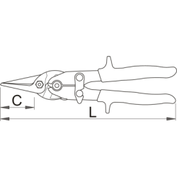 591R/3G - Nożyce dźwigniowe, typ 