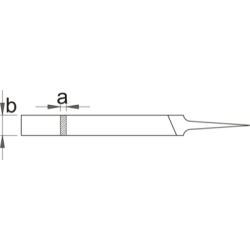760S - Pilnik płaski, gładzik