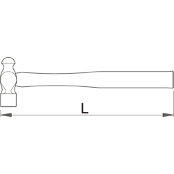 806 - Młotki z kulistym obuchem