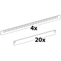 995.62MD24 - Zestaw 4 przegródek