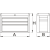 938/3V - Skrzynka narzędziowa Eurostyle - z 3-ma szufladami